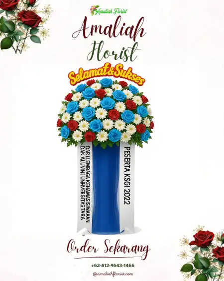 Standing Flowers Masjid Agung Al Jihad Ciputat